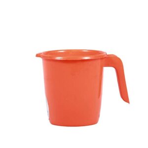 Plastic Bathroom Medium Size Standard Mug for Shower, Bathtub , Bucket , Kitchen ( Multi Color ) [Product Code 0196]