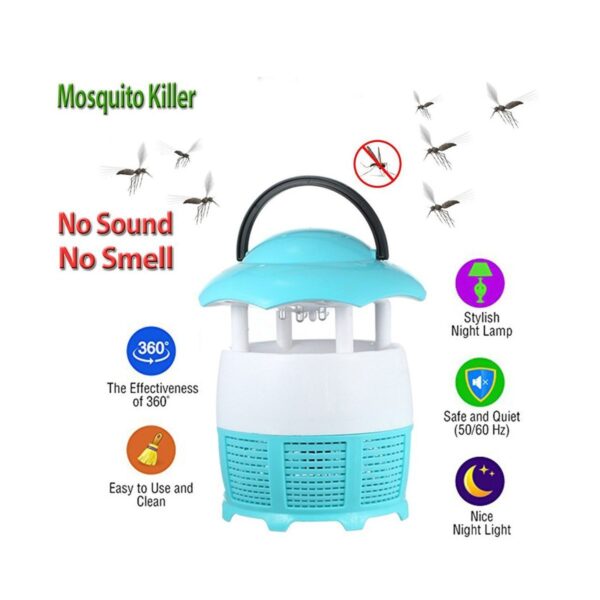 Electronic Led Mosquito Killer Lamps Machine for Home Electric Mosquito Killer Device Trap Machine Baby Mosquito Insect Repellent Lamp [Product Code 0181] - Image 2