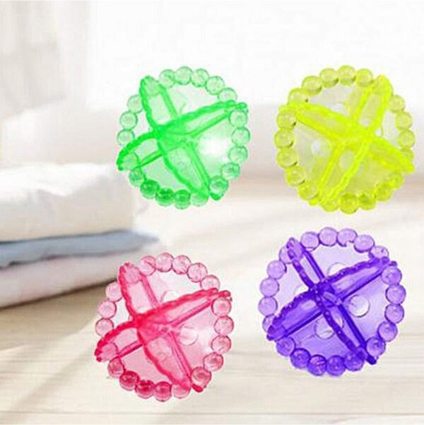 Washing Machine Ball, Laundry Dryer Ball, Durable Cloth Cleaning Ball (4pcs) [Product Code 0205] - Image 2