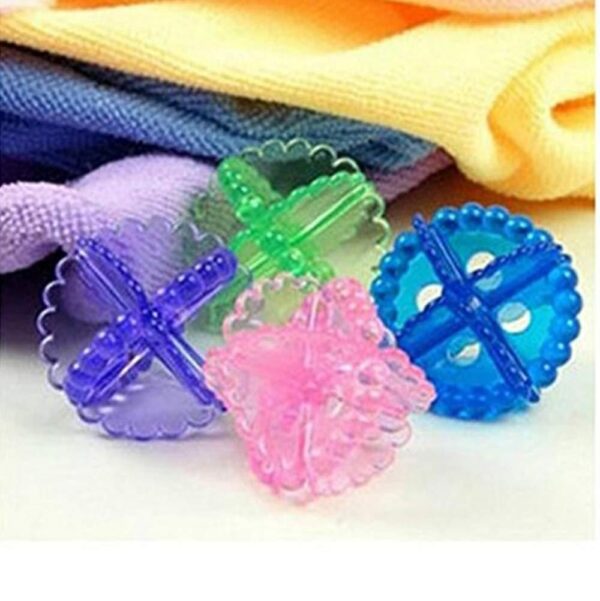 Washing Machine Ball, Laundry Dryer Ball, Durable Cloth Cleaning Ball (4pcs) [Product Code 0205] - Image 4