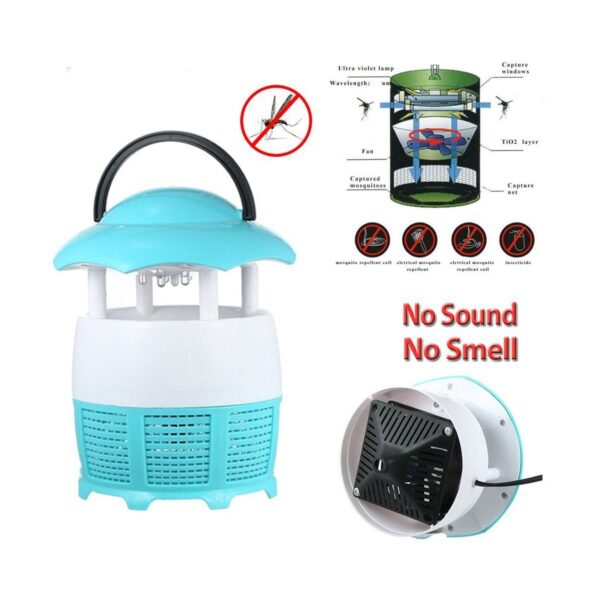 Electronic Led Mosquito Killer Lamps Machine for Home Electric Mosquito Killer Device Trap Machine Baby Mosquito Insect Repellent Lamp [Product Code 0181] - Image 4