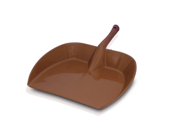 Heavy Duty Plastic Dustpan with Handle Durable Lightweight Multi Surface Dust Pan (Random Colour) [Product Code 0085] - Image 3