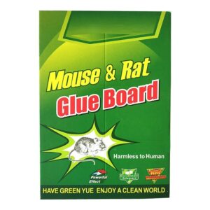 Mice Insect Rodent Lizard Mouse Trap Rat Catcher Adhesive Sticky Cardboard Glue Pad Non Poisonous Non Toxic Odourless Rat Kill Terminator repellent for home (set of 1) Big Size [Product Code 0202]