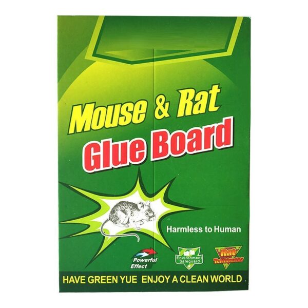 Mice Insect Rodent Lizard Mouse Trap Rat Catcher Adhesive Sticky Cardboard Glue Pad Non Poisonous Non Toxic Odourless Rat Kill Terminator repellent for home (set of 1) Big Size [Product Code 0202]